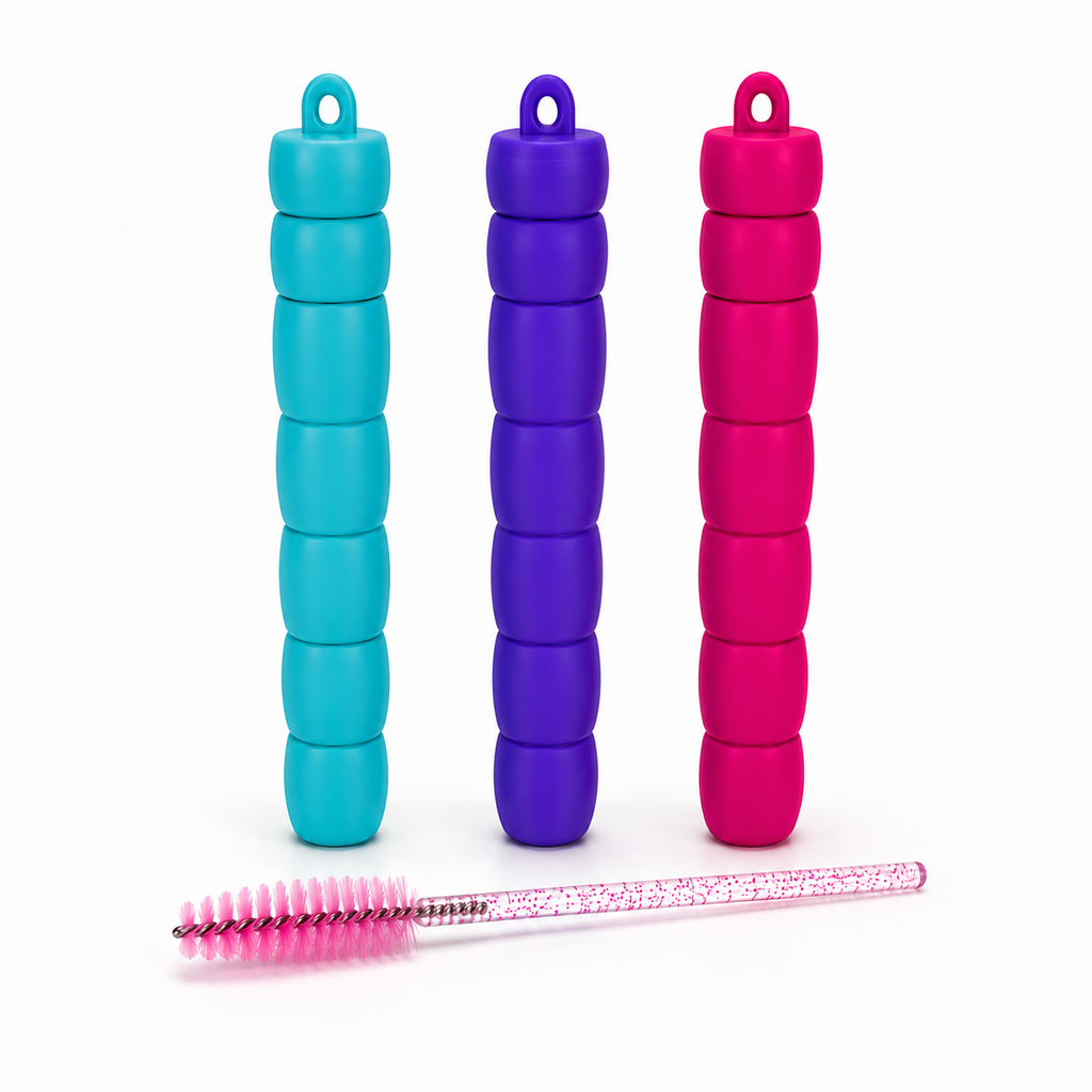 Porta cepillos para pestañas