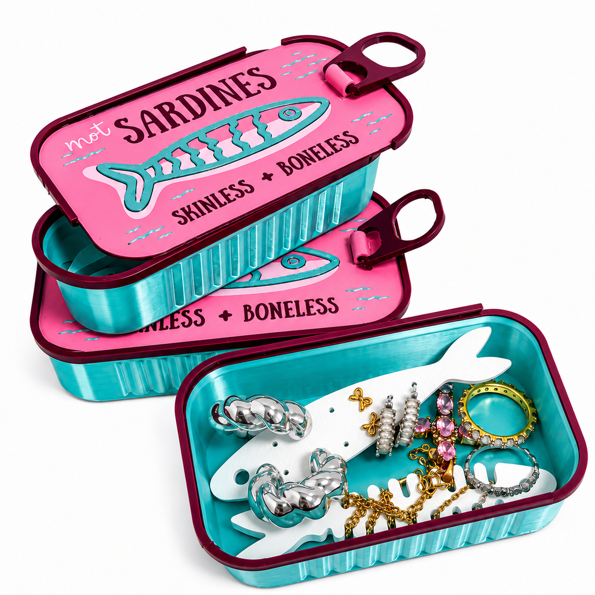 Porta joyas - Sardinas