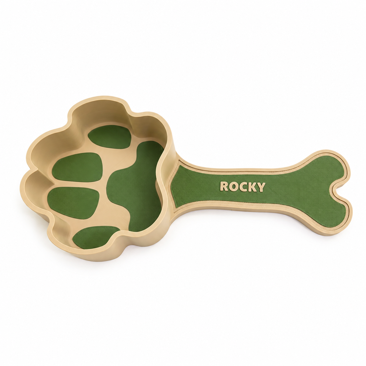 Pala para pienso de mascotas personalizada