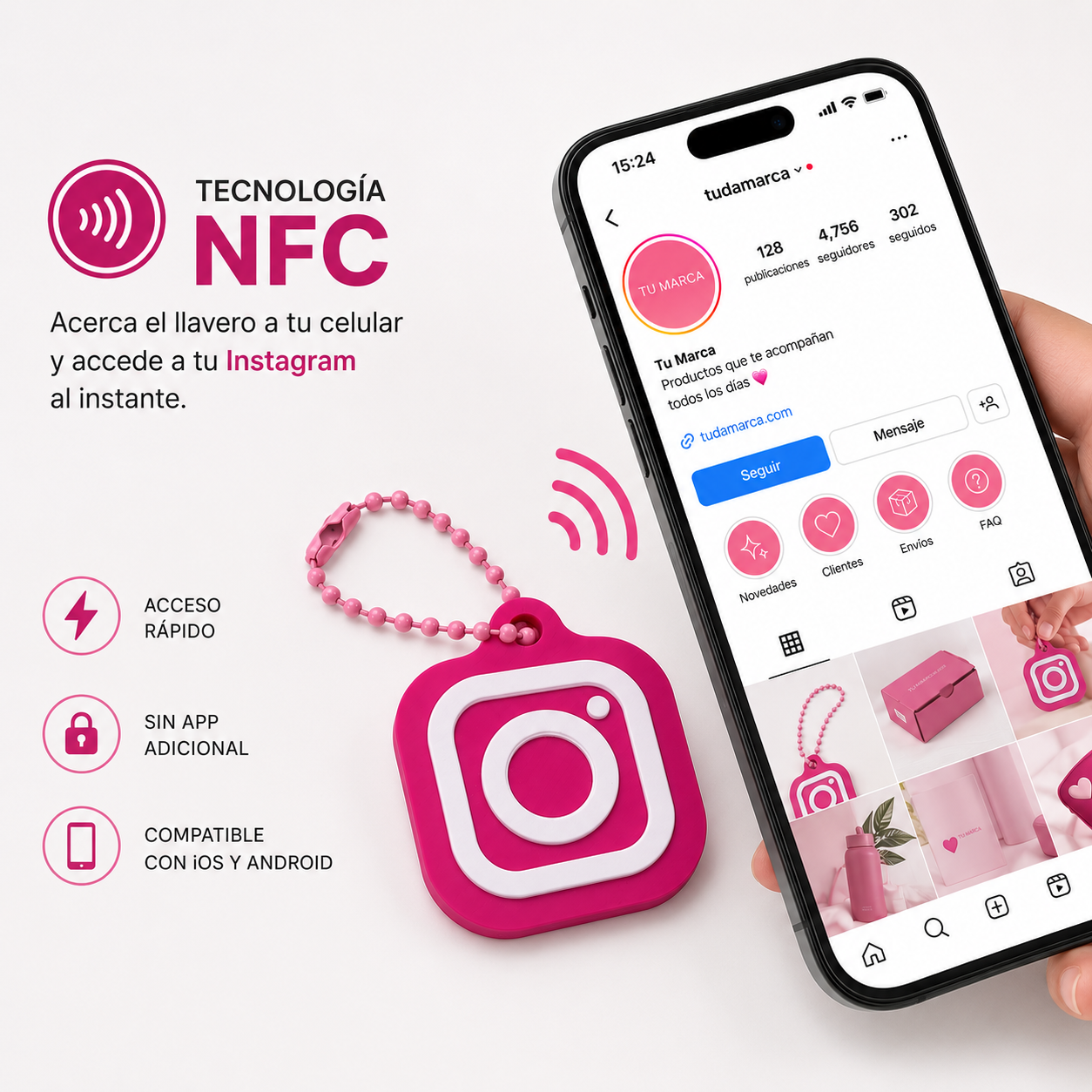 Llavero NFC